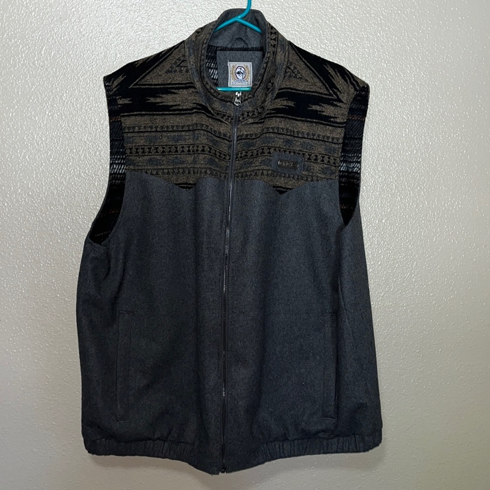 Men’s Cinch 2XL felt concealed carry vest